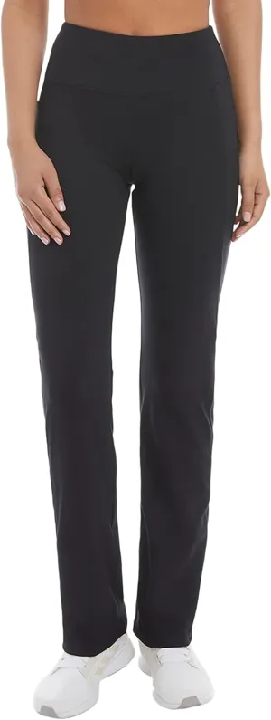 Jockey Women's Premium Pocket Slim Flare Yoga Pants