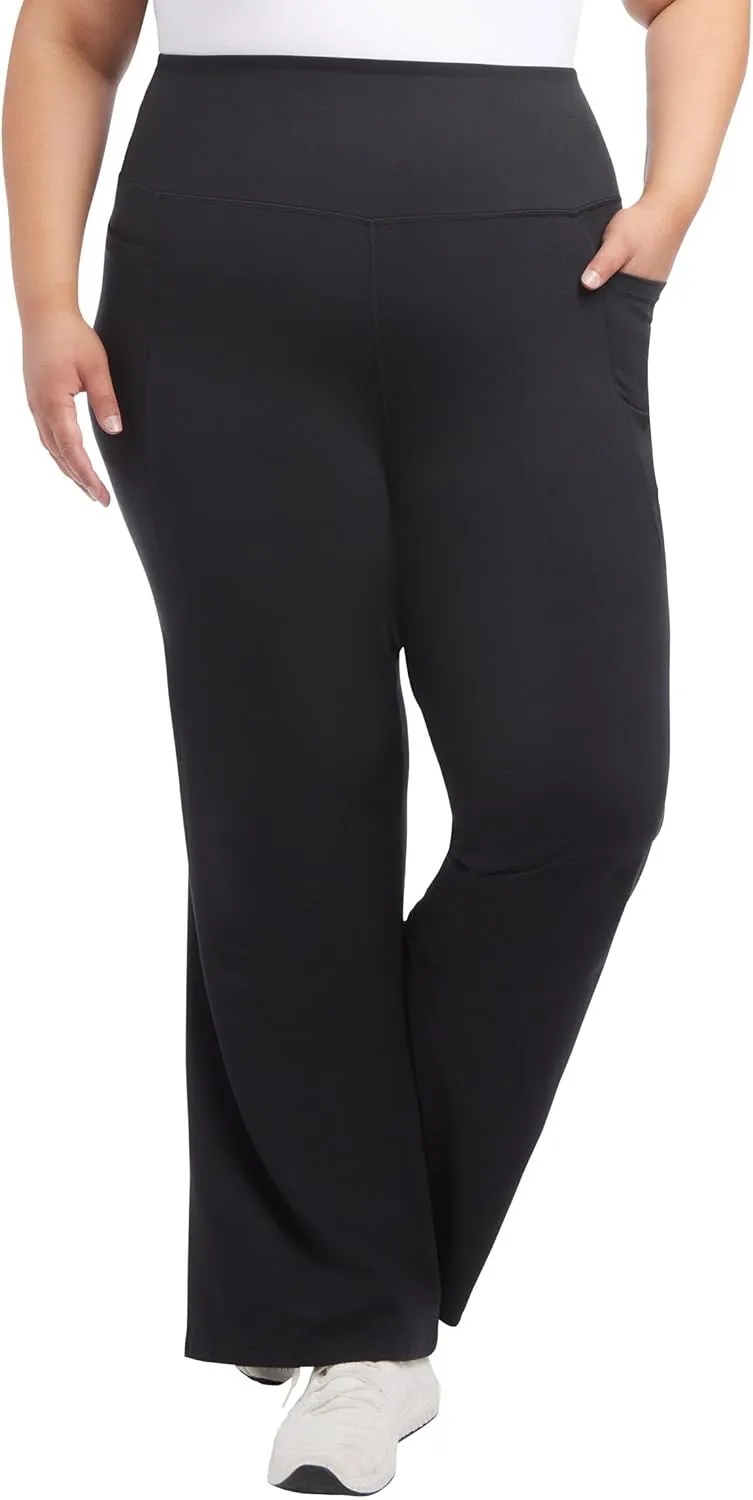 Jockey Women's Premium Pocket Slim Flare Yoga Pants