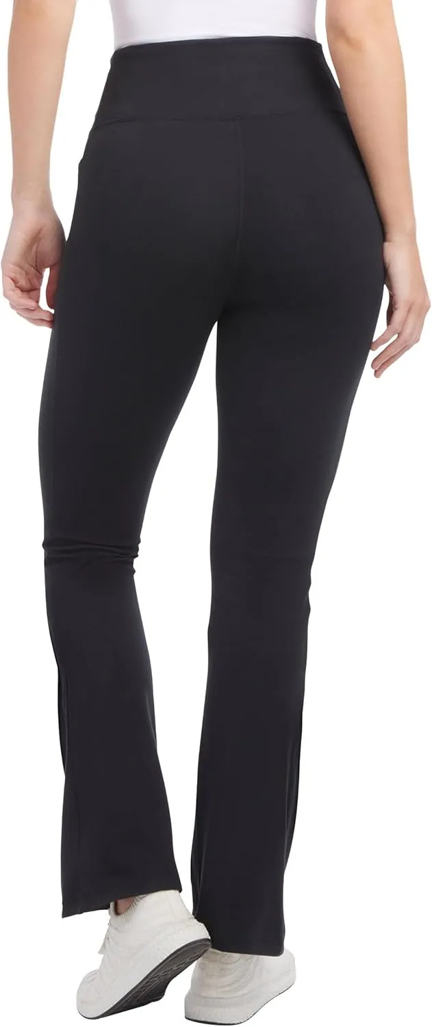 Jockey Women's Premium Pocket Slim Flare Yoga Pants