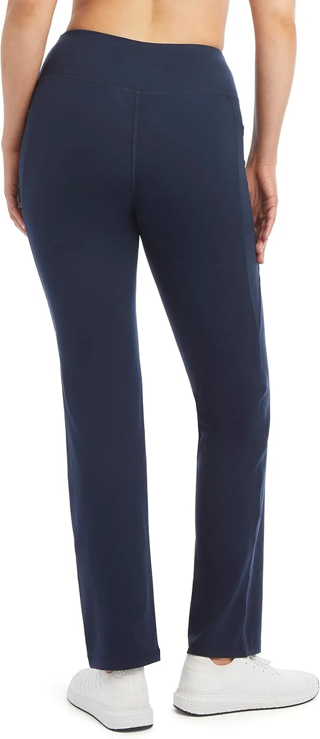 Jockey Women's Premium Pocket Slim Flare Yoga Pants