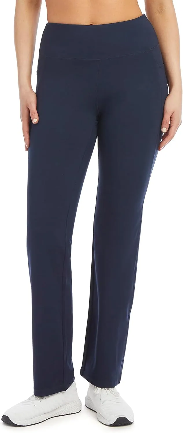 Jockey Women's Premium Pocket Slim Flare Yoga Pants