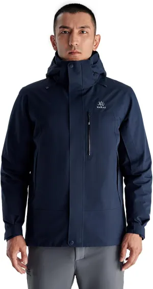 KAILAS Men's Ski Jacket Winter Coat Waterproof 3 in 1 Ski Jacket Windproof Snow Jacket Puffer Coat Down Fleece Lined