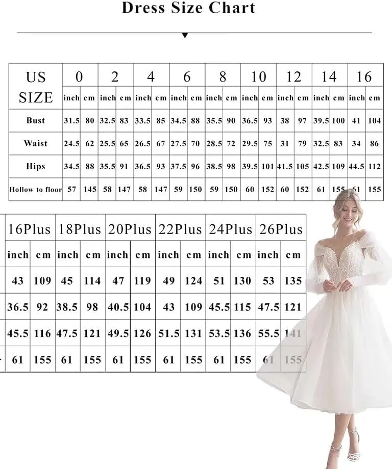 Lace Appliques Wedding Dresses for Bride Chiffon Boho Mother of The Bride Dresses Tea Length with Sleeves