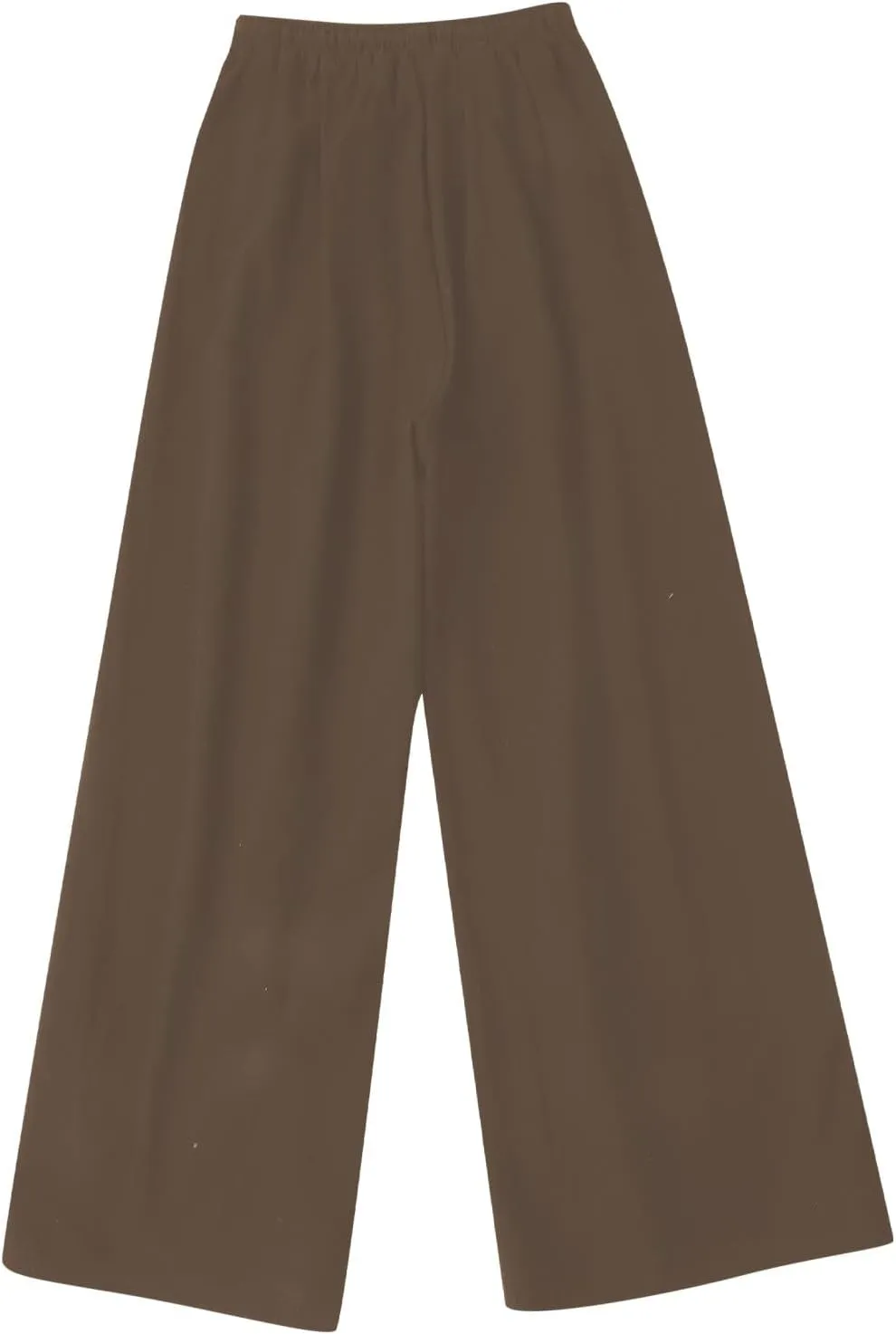 Linen Pants Women Summer Drawstring Waist Wide Leg Pant Loose Cotton Relax Palazzo Trousers Casual Beach Long Clothes