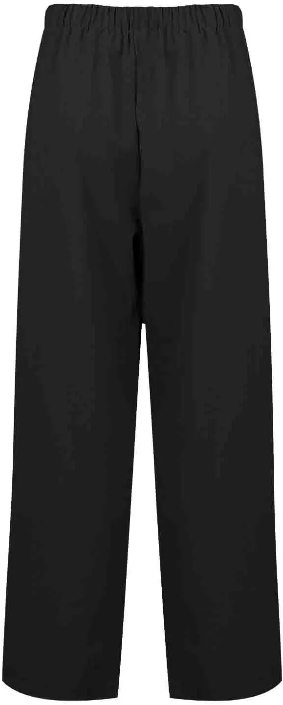 Linen Pants Women Summer Ruffle High Waisted Plus Size Wide Leg Pants Baggy Lounge Trousers with Pockets S-5Xl