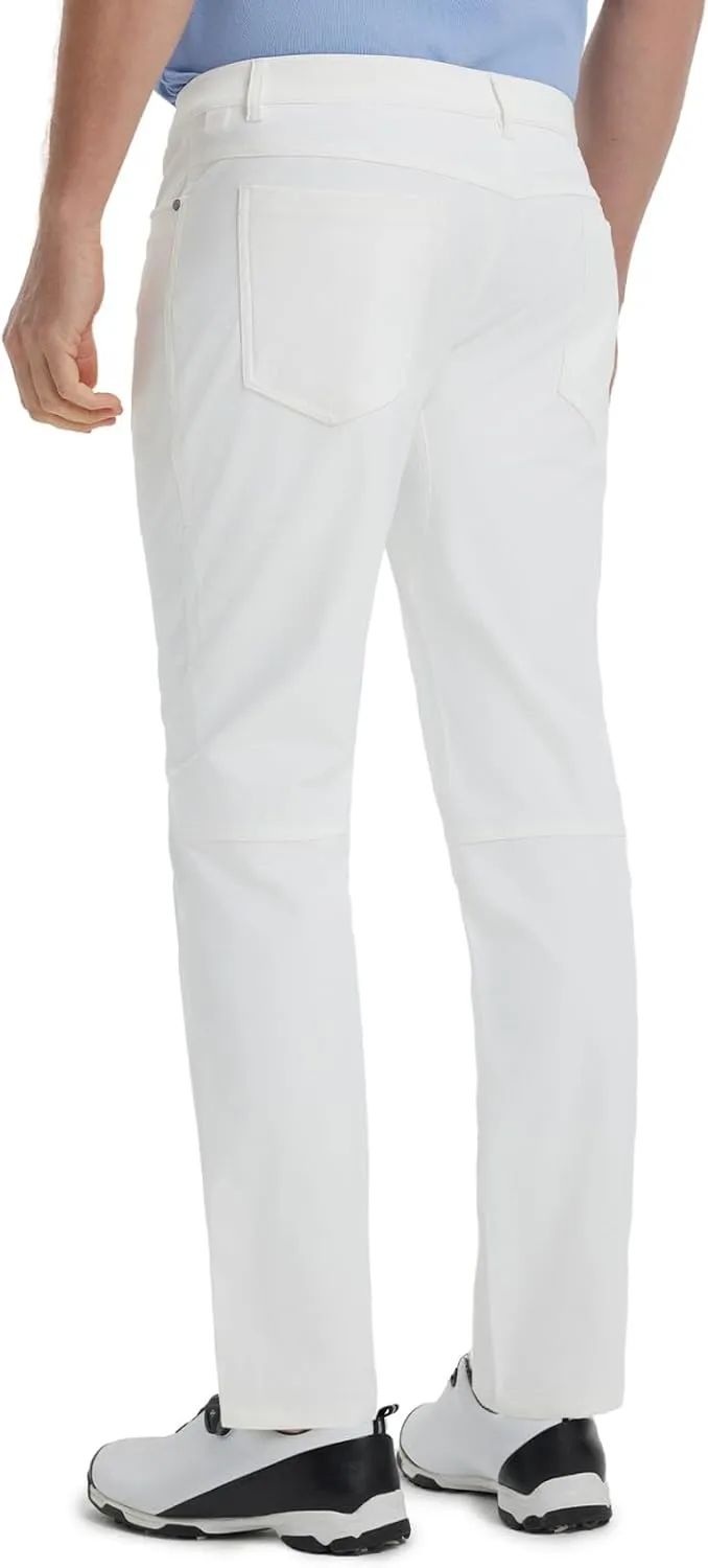 M MAELREG Golf Pants for Men Lightweight Moisture Wicking Business - 30"/32"/34" Stretch Flat Front Casual Dress Pant for Men