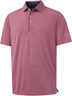 M MAELREG Mens Golf Shirt Short Sleeve Dry Fit Tech Moisture Wicking Performance Stylish Heather Collared Polo Shirts