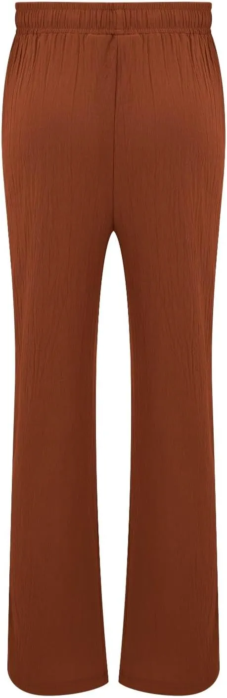 Mens Casual Cotton Linen Pleated Pants Elastic Waist Drawstrings Wide Leg Yoga Hippie Harem Pant Loose Fit Summer Trousers