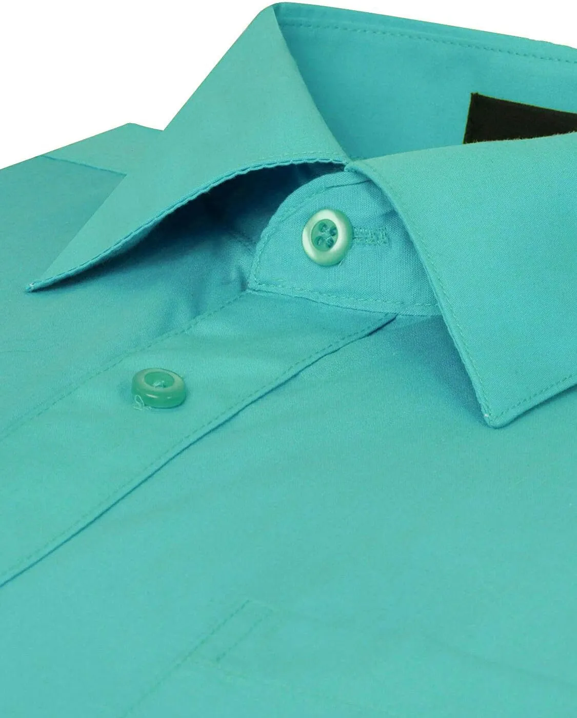 Men's Classic Fit Long Sleeve Wrinkle Resistant Button Down Premium Dress Shirt