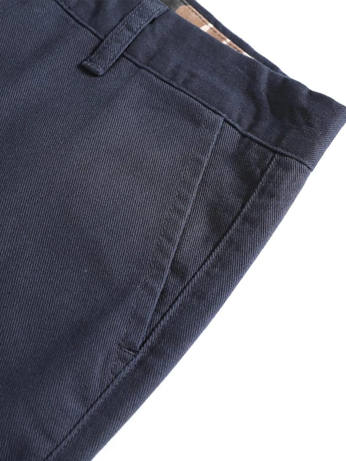 Men's Classic-Fit Straight Casual Fashion Non-Stretch Cotton Chino Pants