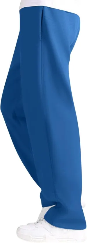 Men's Linen Harem Pants, Casual Loose Drawstring Elastic Waist Sweatpant, Outdoor Baggy Hiking Jogger Trousers Pockets
