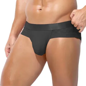 Men's Plaid Briefs Moisture Wicking Lightweight Breathable Close Fitting Panties Comfort Soft Stretch Sexy Underwear