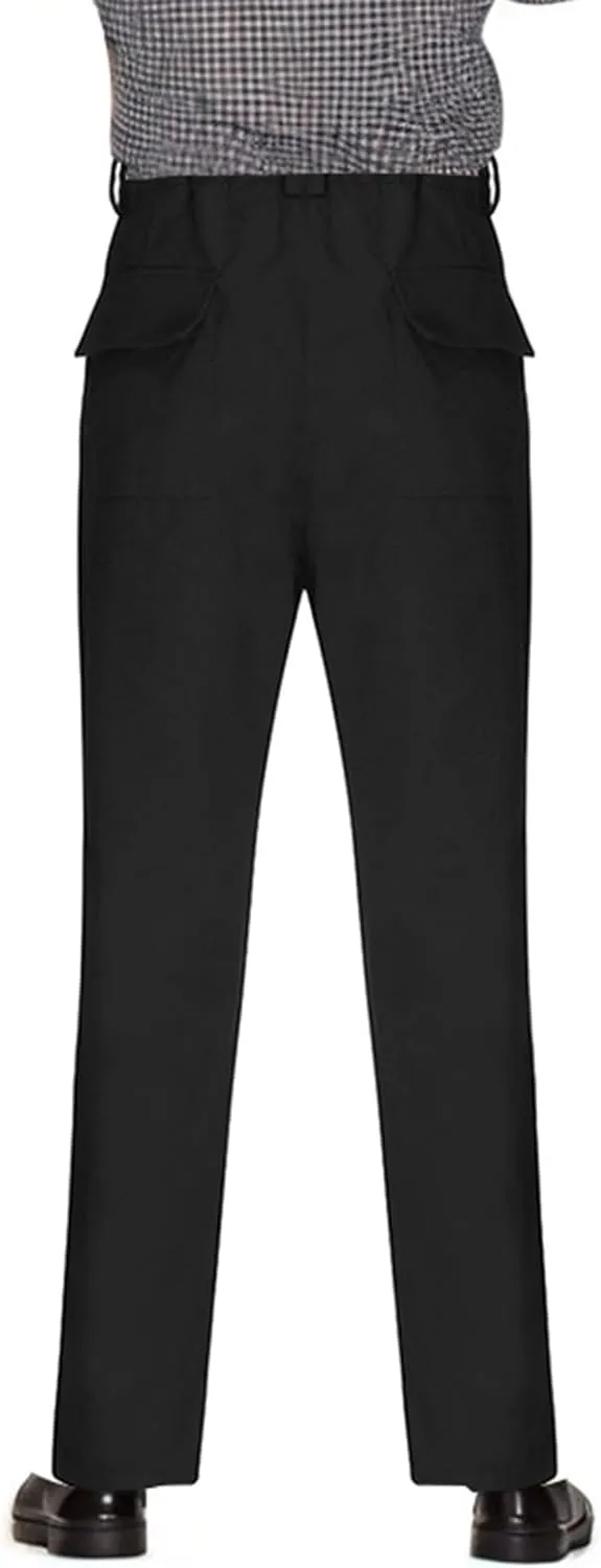 Men's Solid Color Linen Outdoor Pants Loose Casual Drawstring Long Leg Pants 2025