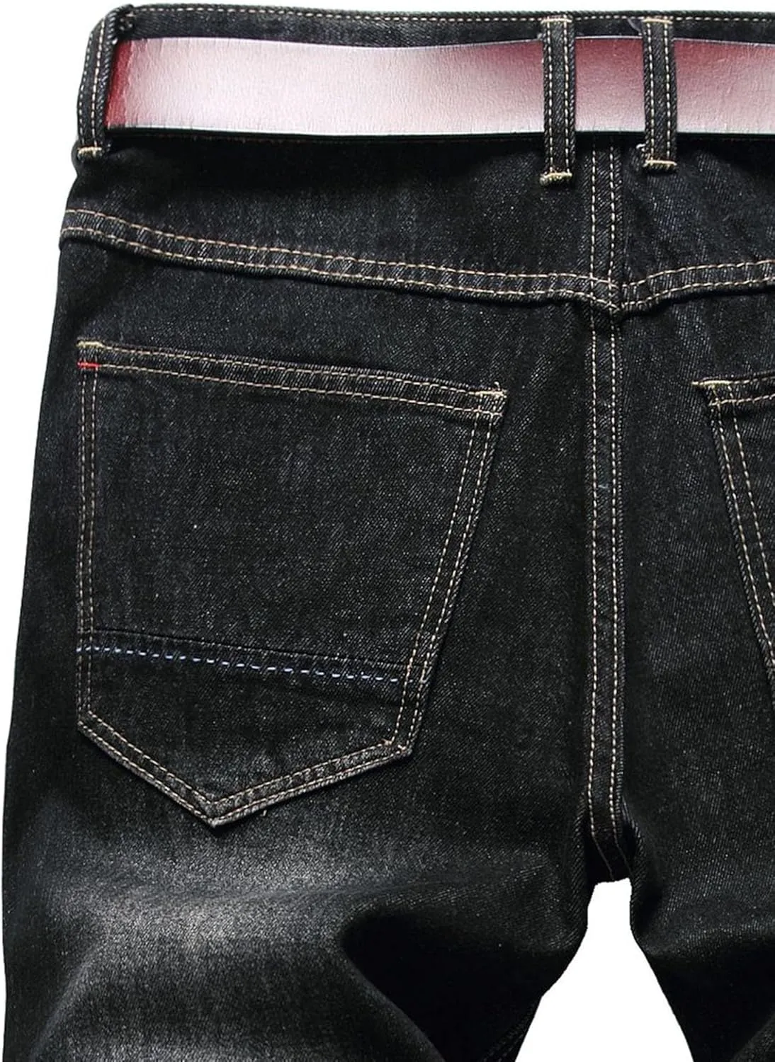 Men's Street Style Jean Shorts Fashion Ripped Knee Lenght Half Jeans Distressed Classic Fit Frayed Short Jean Pants