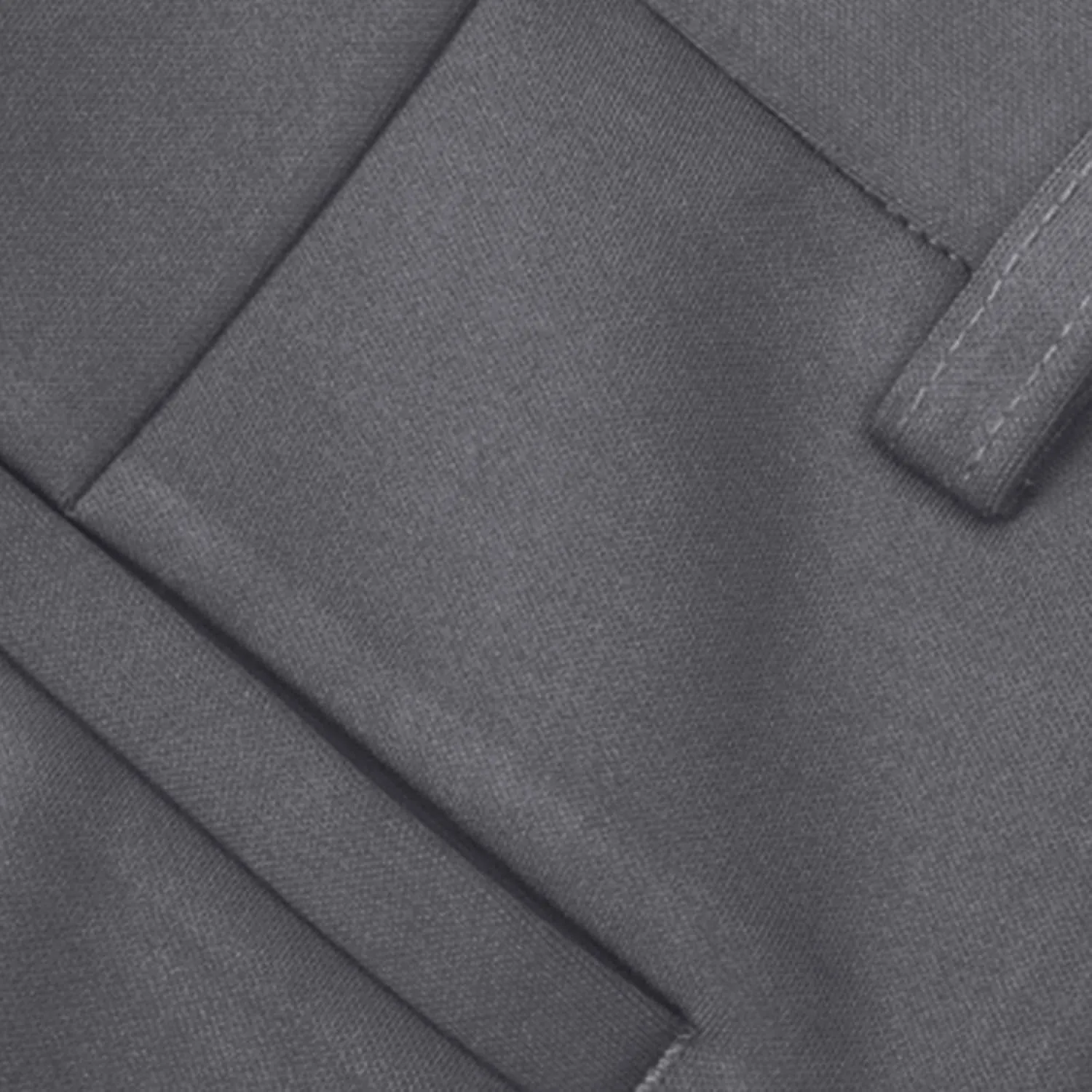 Men's Thicken Dress Pants Flat Front Slim Fit Business Work Pant Casual Straight Leg Suit Trousers with Pockets
