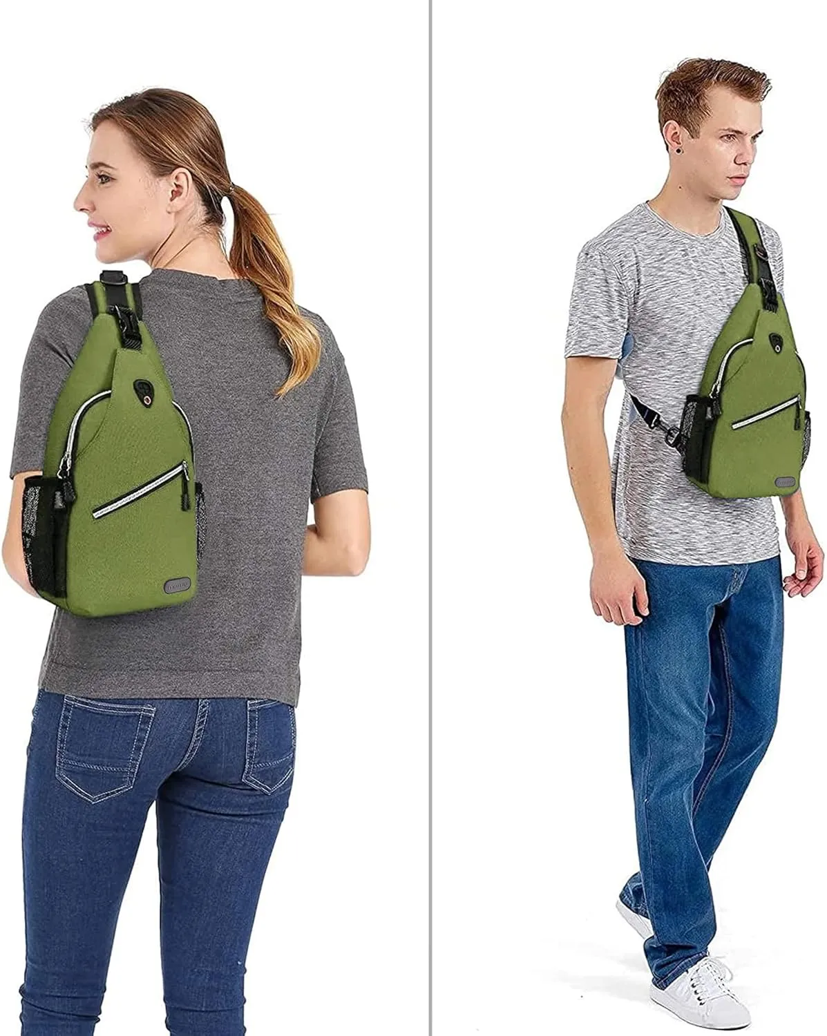 MOSISO Mini Sling Backpack,Small Hiking Daypack Travel Outdoor Casual Sports Bag