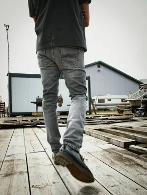 NUDIE JEANS - Lean Dean - Grey Steel