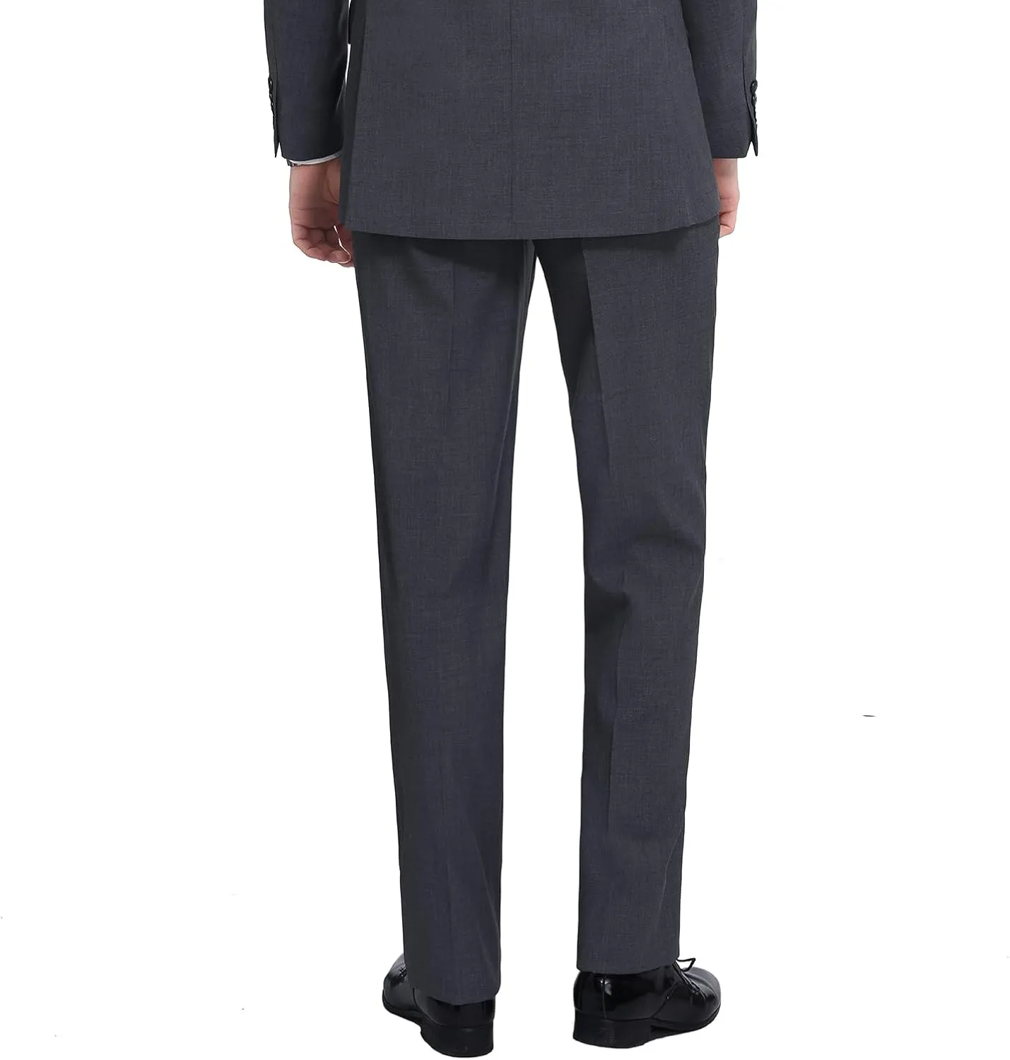 P&L Men's Suit Separates Classic Fit Flat Front Dress Pants & Formal Suit Jacket