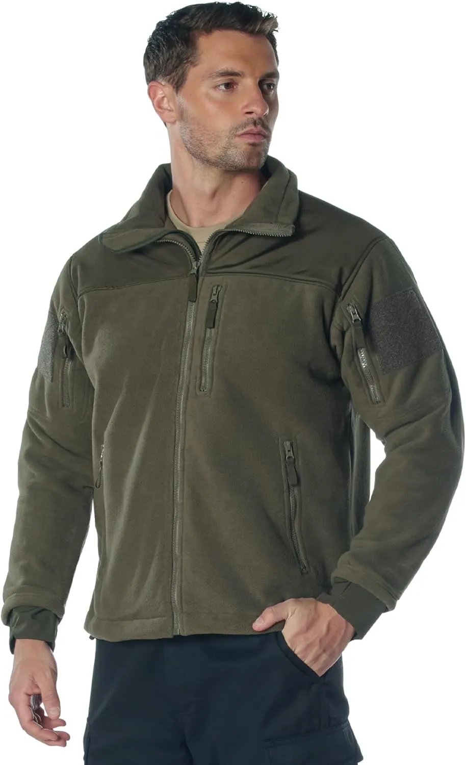 Rothco Spec Ops Tactical Fleece Jacket  Great For Layering