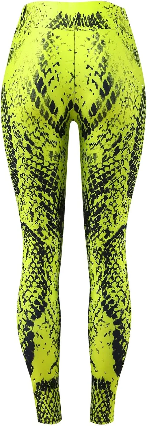 Sexy Leggings for Women High Waist Yoga Pants, Scrunch Butt Lifting Elastic Tights Lace Sexy High Waist Trousers