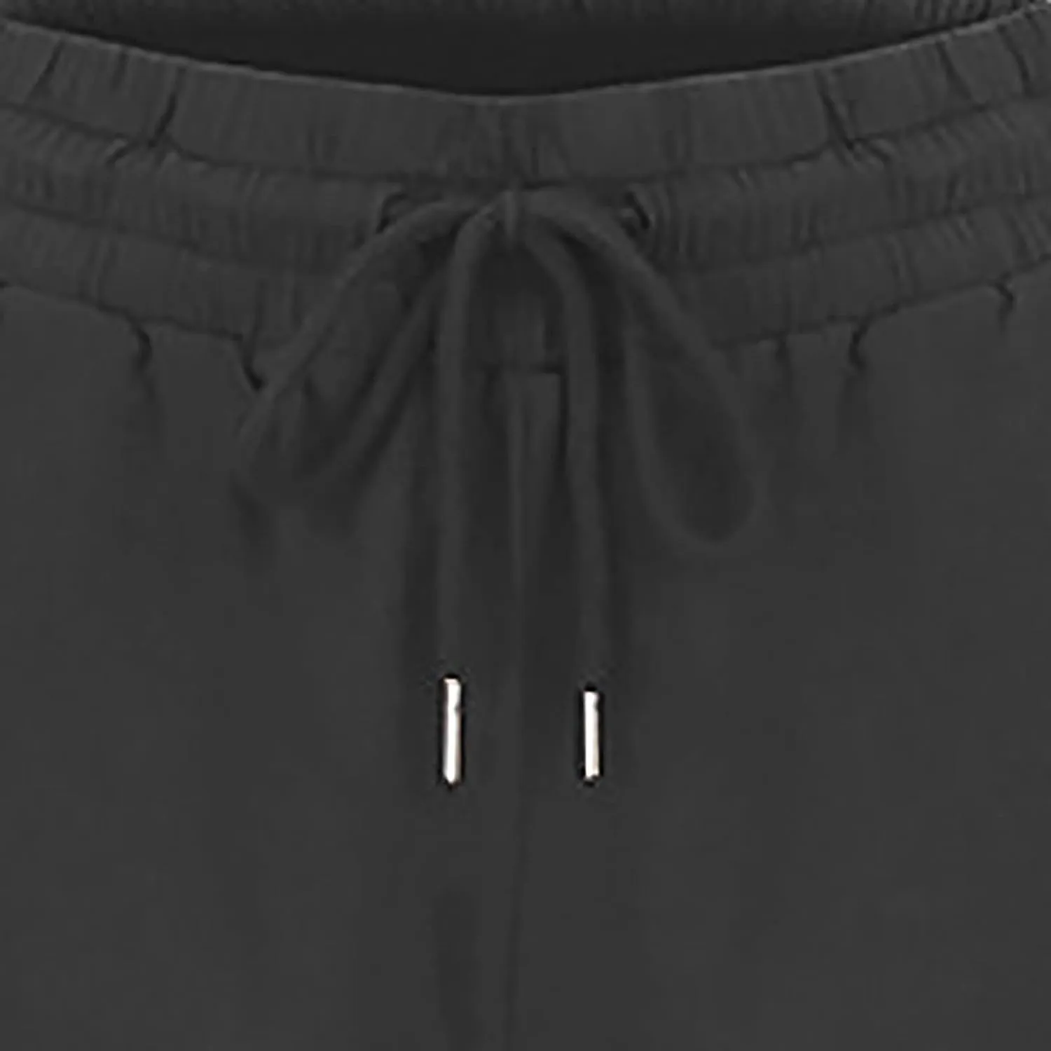 SMIDOW Sweatpants Women 2023 Casual Loose Drawstring Elastic High Waist Comfy Trousers Straight Leg Long Lounge Pant