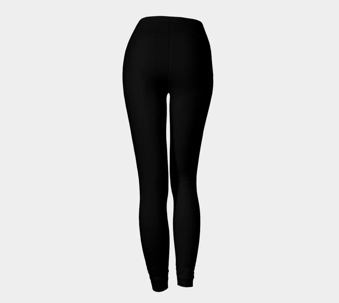 Solid Adult Leggings - Black