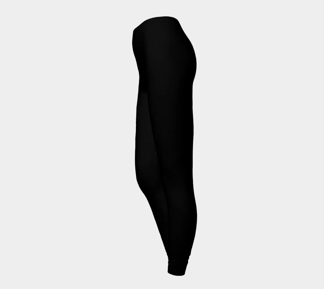 Solid Adult Leggings - Black
