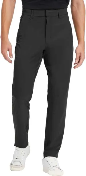 Suit Pants Mens Slim Fit Stretch Flat-Front Chino Golf Trousers Formal Casual Business Office Work Commute Pants with Pockets