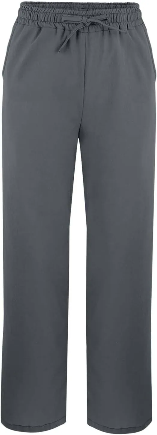 Summer Pants for Women 2025 Vacation Casual Loose High Elastic Waist Lightweight Beach Travel Cotton Linen Pants
