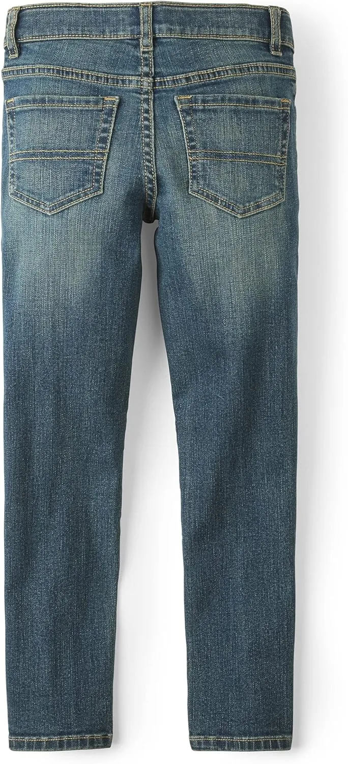 The Children's Place Boys Multipack Basic Stretch Straight Leg Jeans