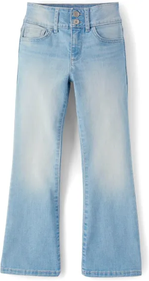 The Children's Place Girls' Wide Leg Denim Jeans