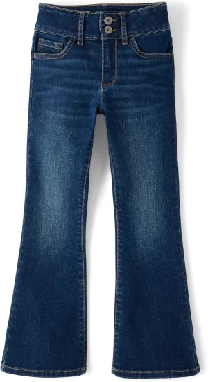 The Children's Place Girls' Wide Leg Denim Jeans