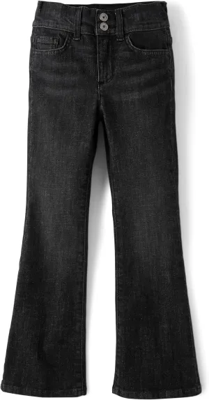 The Children's Place Girls' Wide Leg Denim Jeans