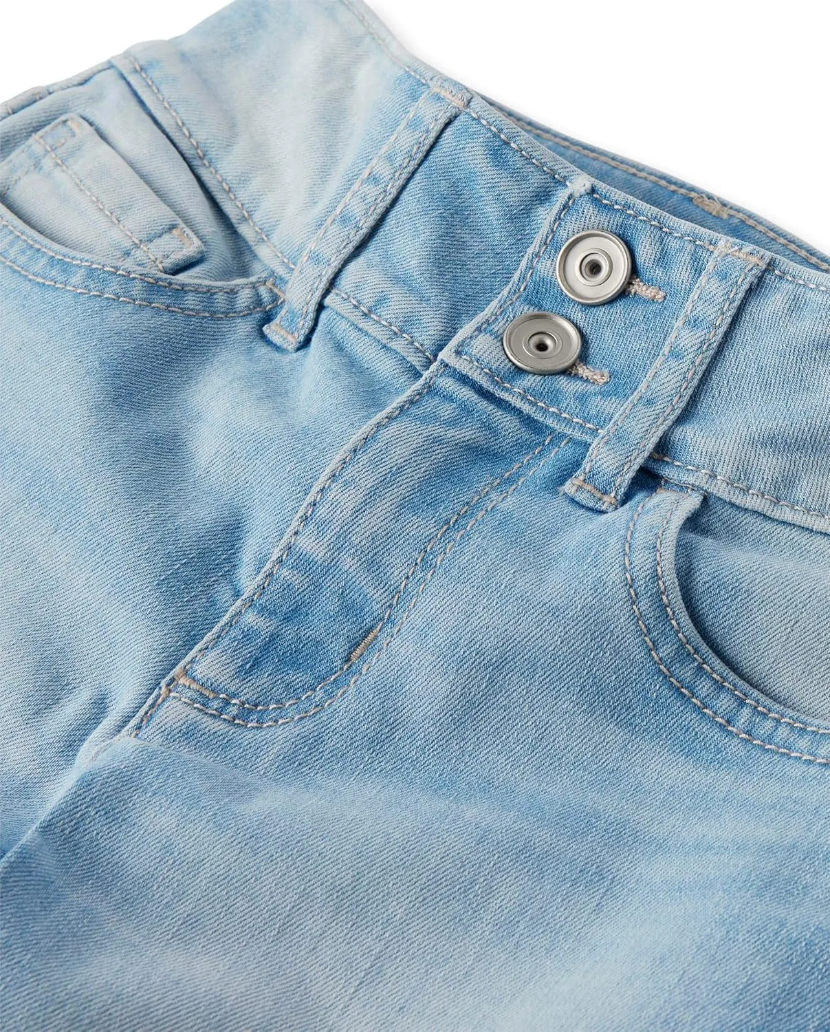 The Children's Place Girls' Wide Leg Denim Jeans