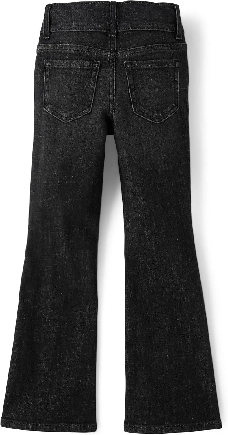 The Children's Place Girls' Wide Leg Denim Jeans