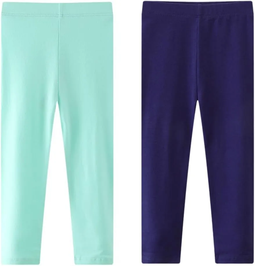 Toddler Girls Leggings Cotton Long Pants for Girl 2-7T