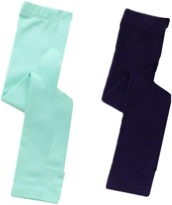 Toddler Girls Leggings Cotton Long Pants for Girl 2-7T