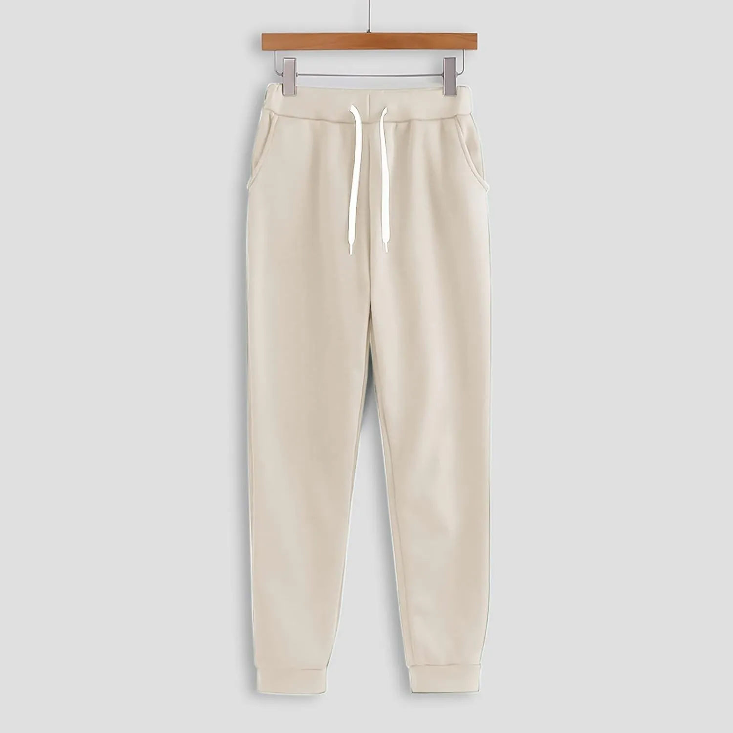 Two Piece Sets for Women Long Sleeve Crewneck Elastic Waist Pants Pullover Tops and Long Pants Outfits