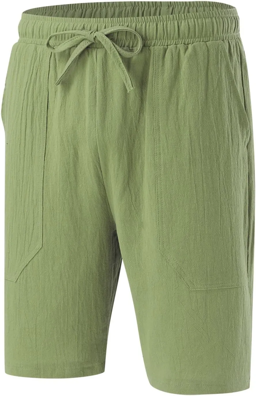 Womens 2024 Casual Shorts Drawstring Comfy Elastic Waist Shorts Quick Dry Athletic Summer Pull On Short Pants with Pockets