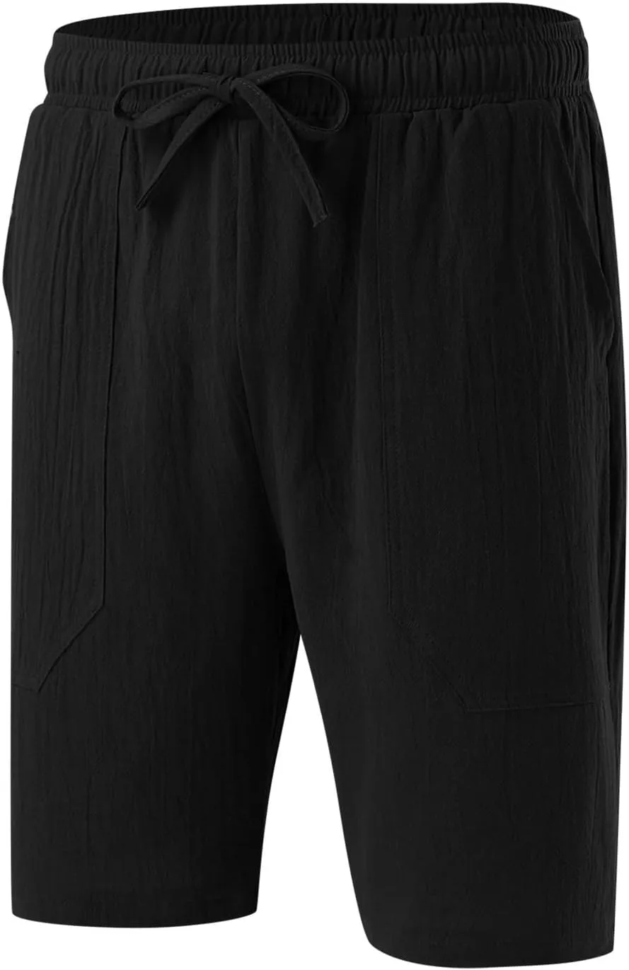 Womens 2024 Casual Shorts Drawstring Comfy Elastic Waist Shorts Quick Dry Athletic Summer Pull On Short Pants with Pockets