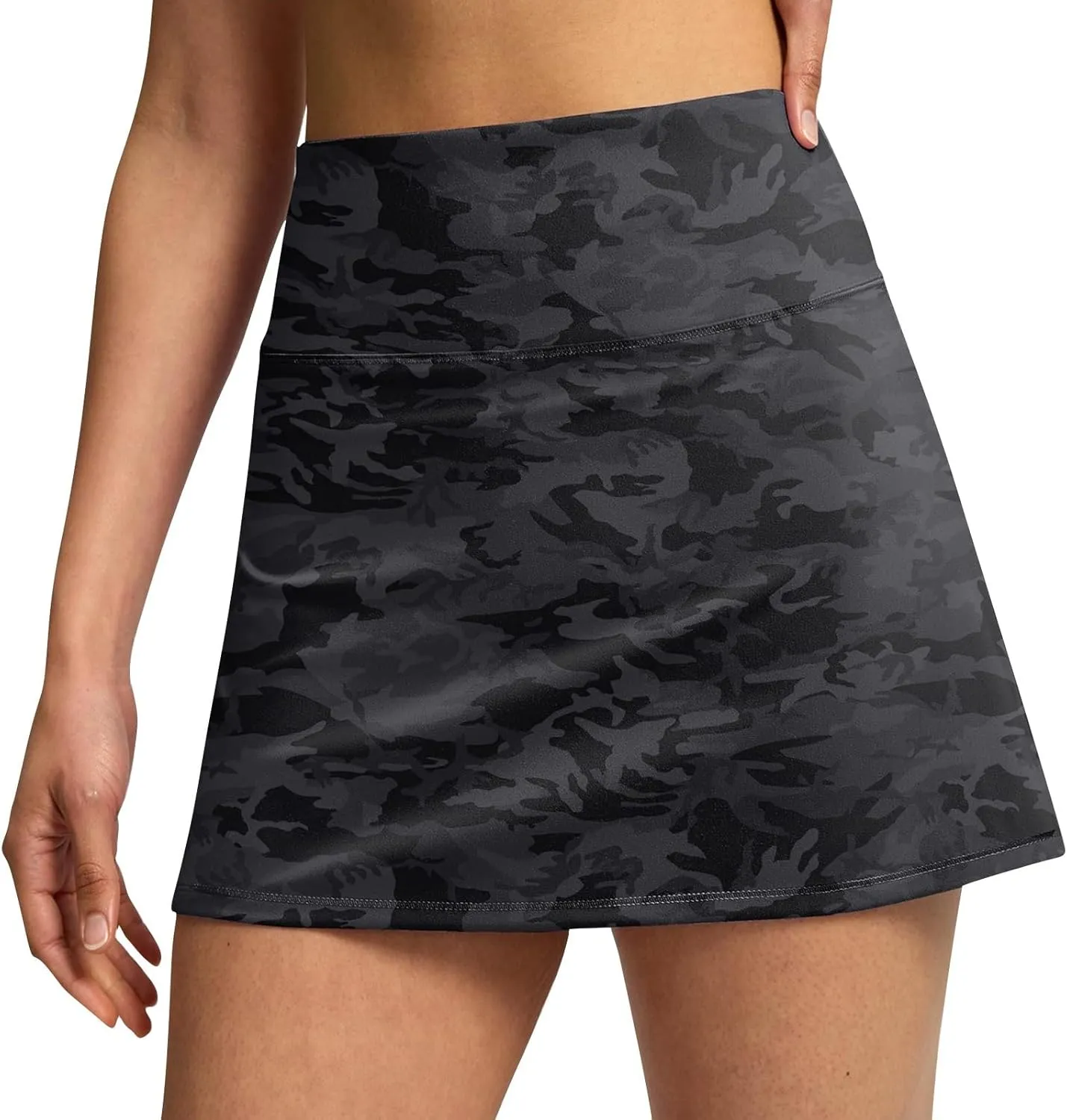 Women's Athletic Skorts with Pockets 2 in 1 Tennis Skirts with Shorts Lightweight Shorts for Running Golf Workout Sports