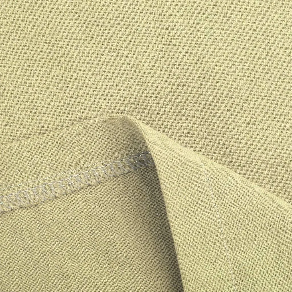 Women's Casual Cotton Linen Pants Summer Plus Size Elastic Waist Wide Leg Comfy Solid Lounge Trouser with Pockets