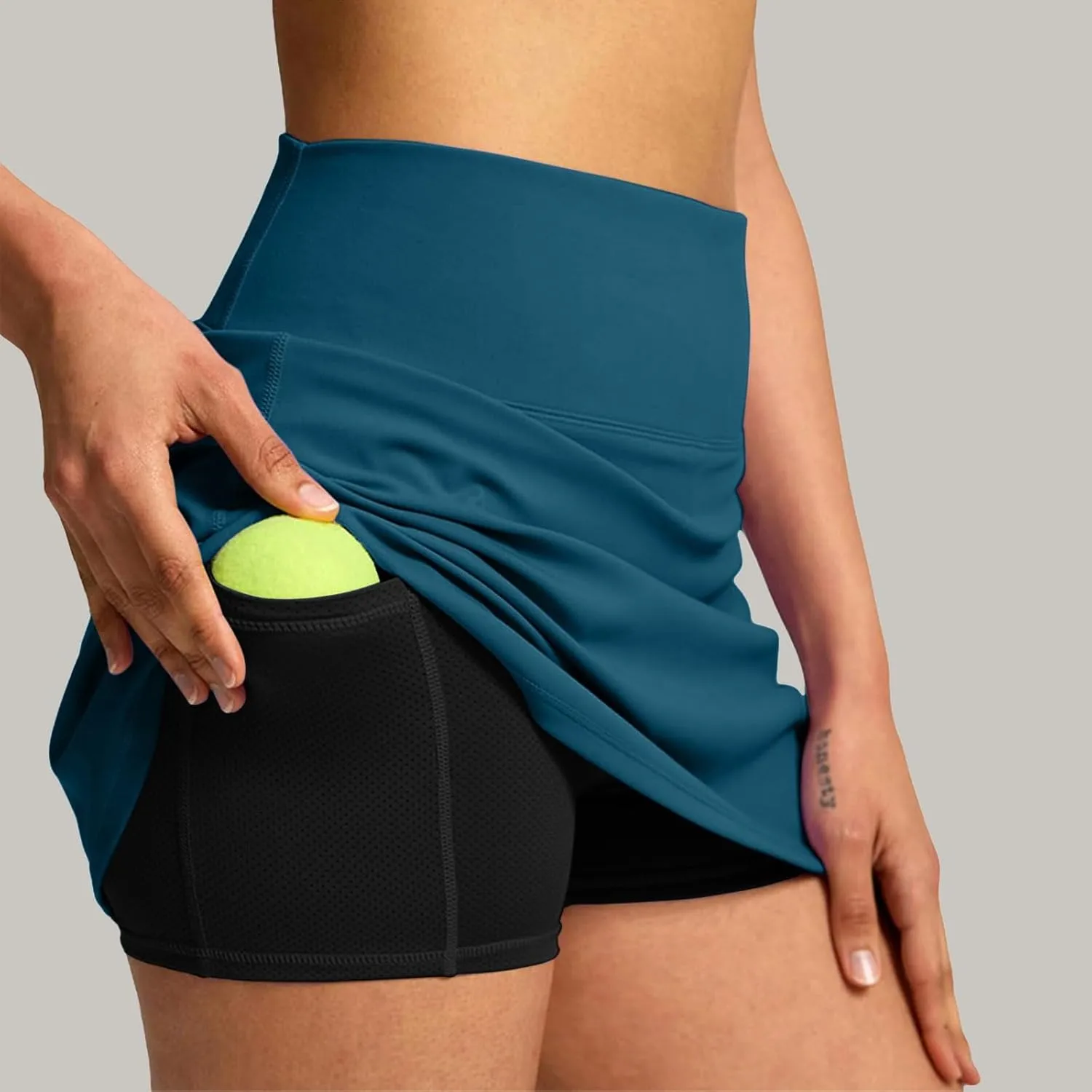 Women's Tennis Golf Skirts with Pockets High Waisted Inner Shorts Sport Workout Pleated Pickleball Athletic Skorts
