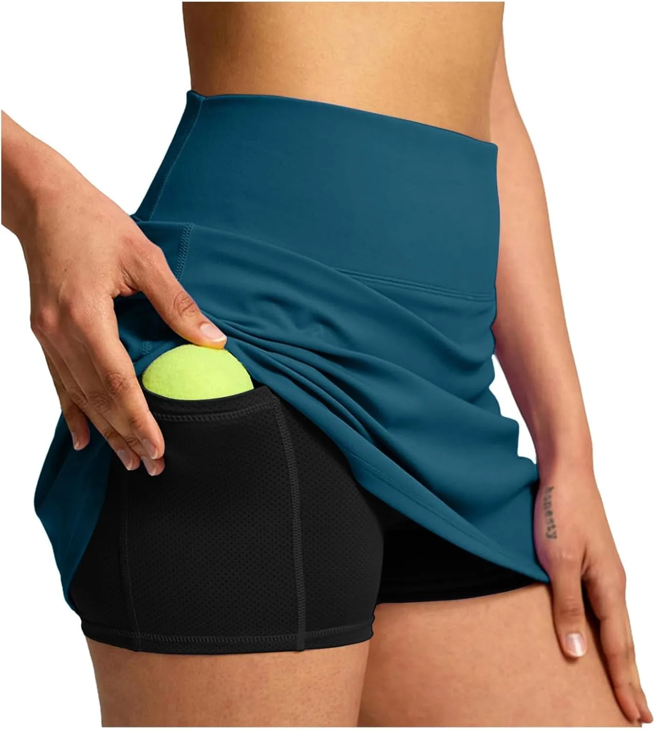 Women's Tennis Golf Skirts with Pockets High Waisted Inner Shorts Sport Workout Pleated Pickleball Athletic Skorts