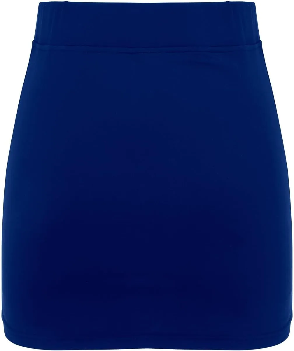 Women's Tennis Shorts with Pockets Solid Golf Mini Skirts Plus Size Tummy Control Skinny Active Summer Workout 2 in 1 Shorts