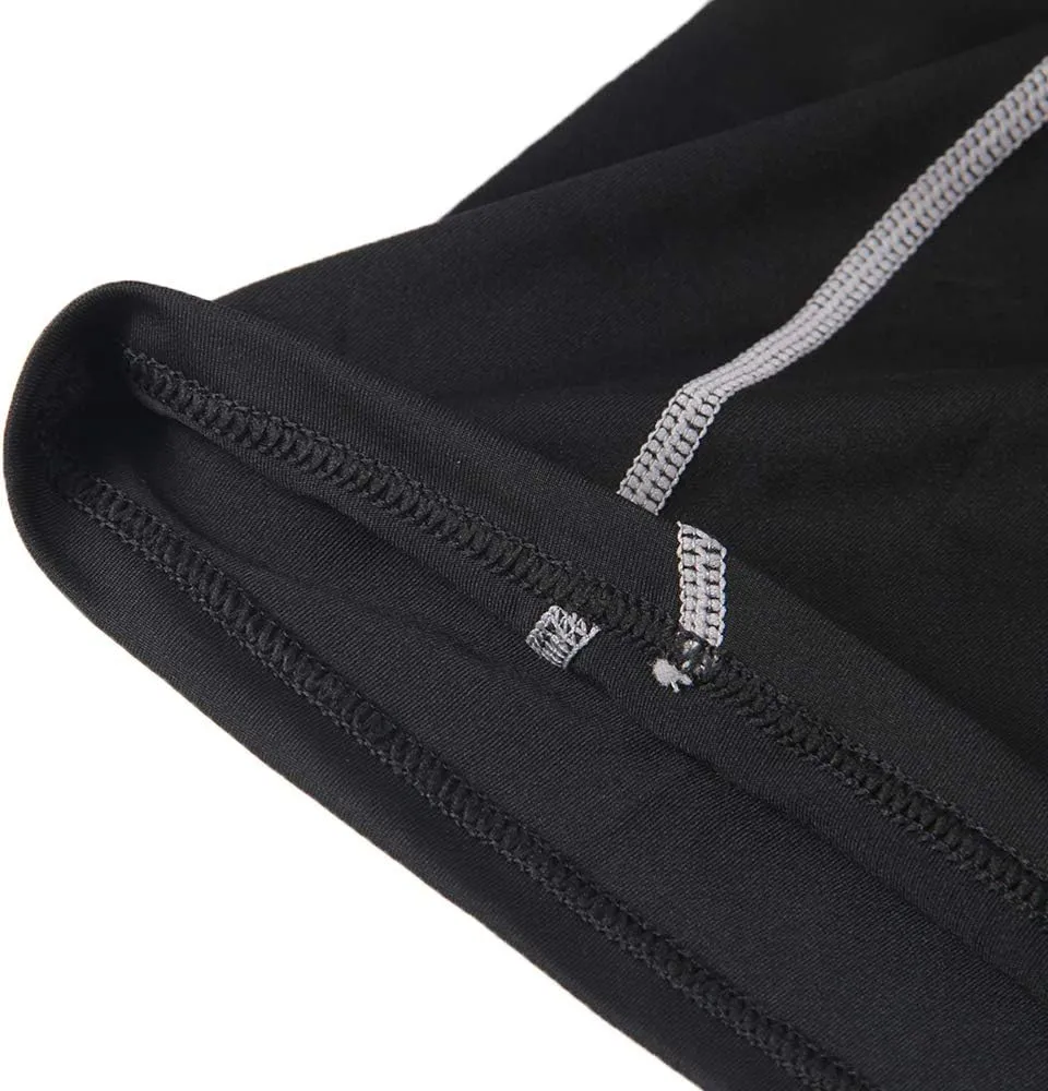 Workout Set Compression Shirt Pants Top Long Sleeve Sports Tight Base Layer Quick Dry & Moisture-Wicking