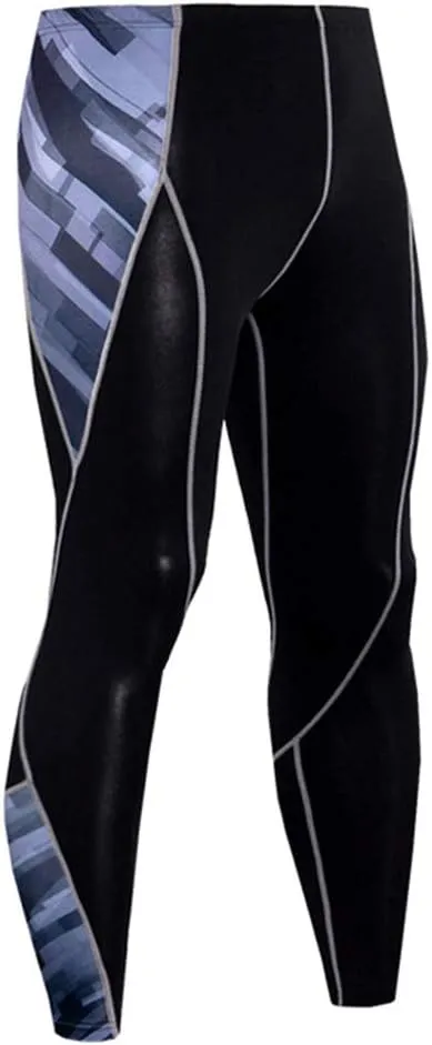 Workout Set Compression Shirt Pants Top Long Sleeve Sports Tight Base Layer Quick Dry & Moisture-Wicking