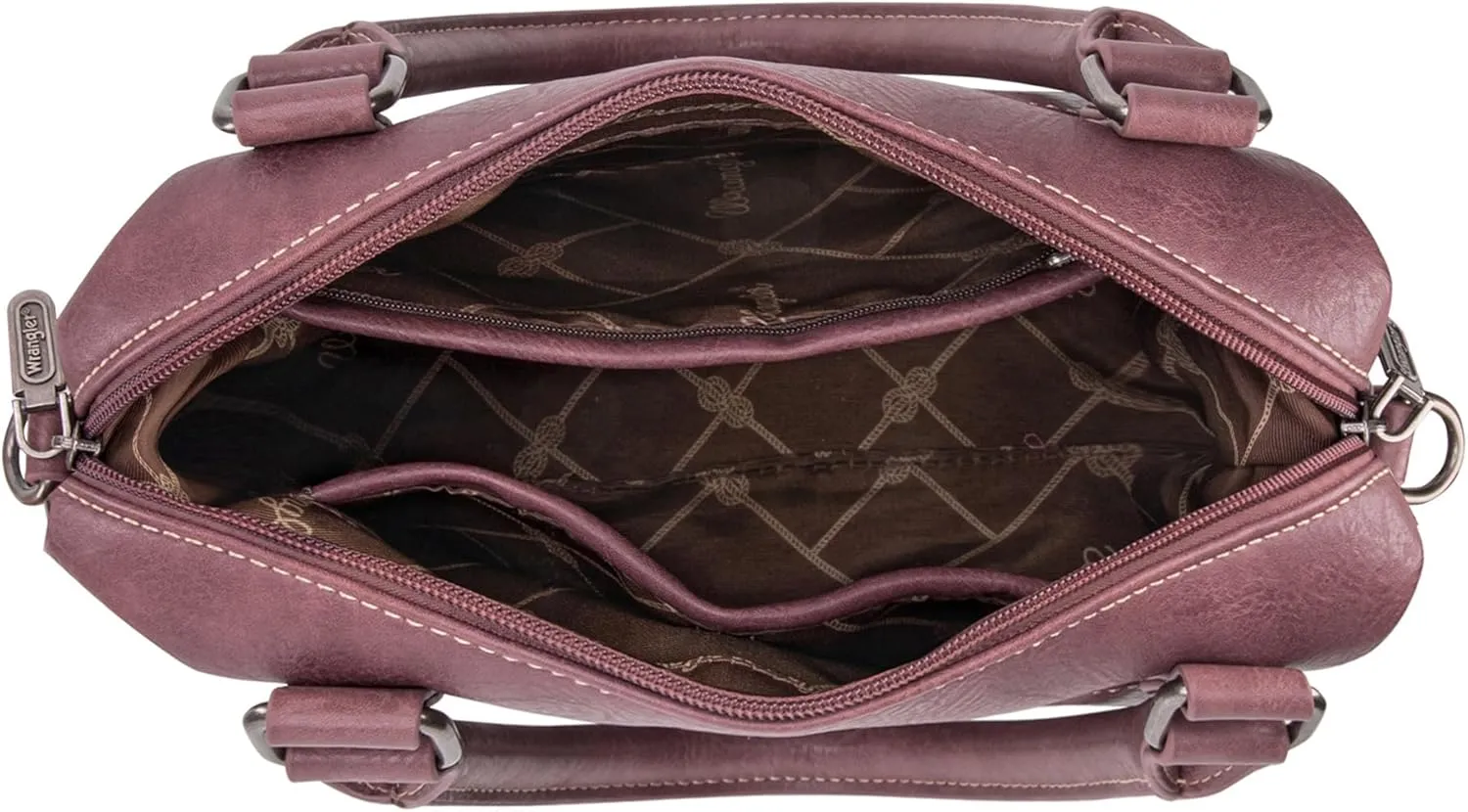Wrangler Doctor Bag Top Handle Purse Hobo Shoulder Barrel Satchel Handbags for Women