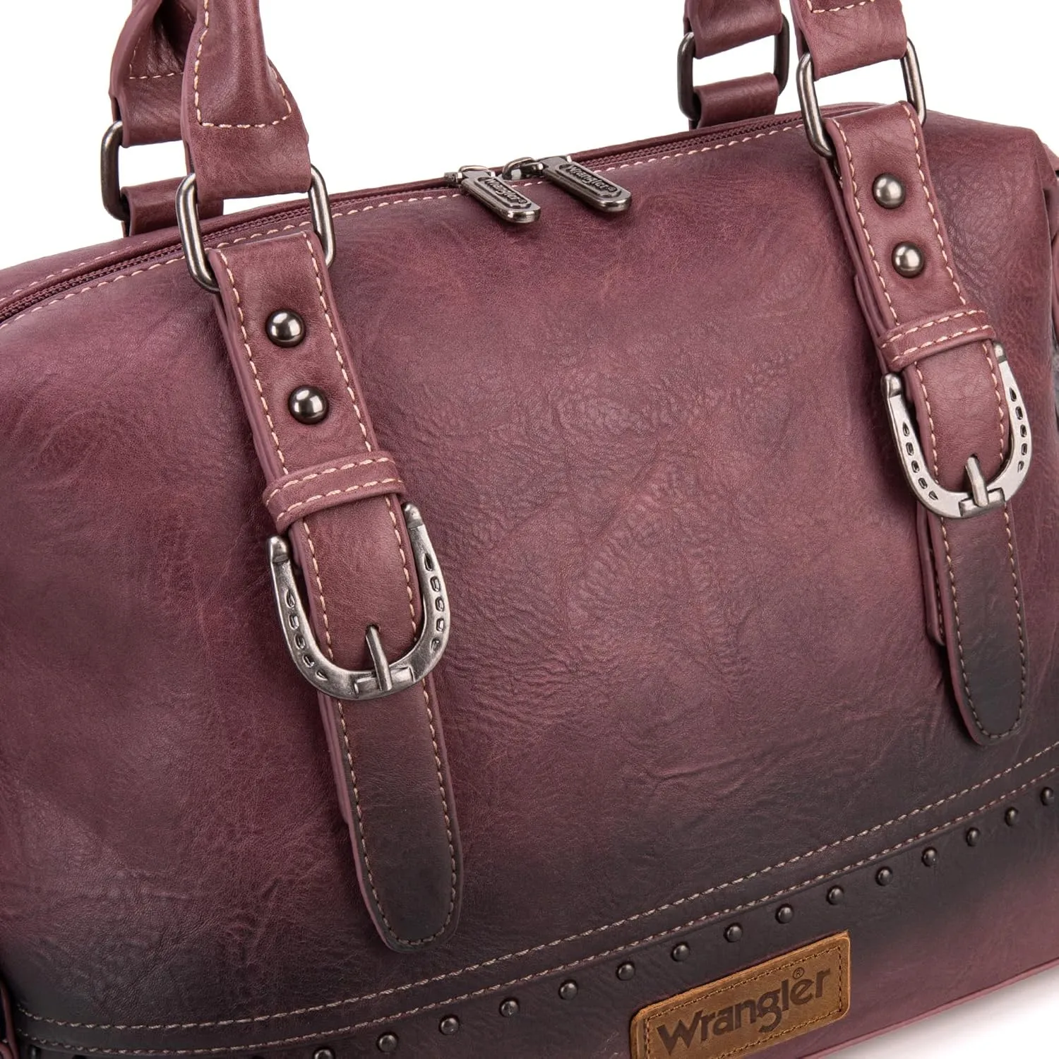 Wrangler Doctor Bag Top Handle Purse Hobo Shoulder Barrel Satchel Handbags for Women