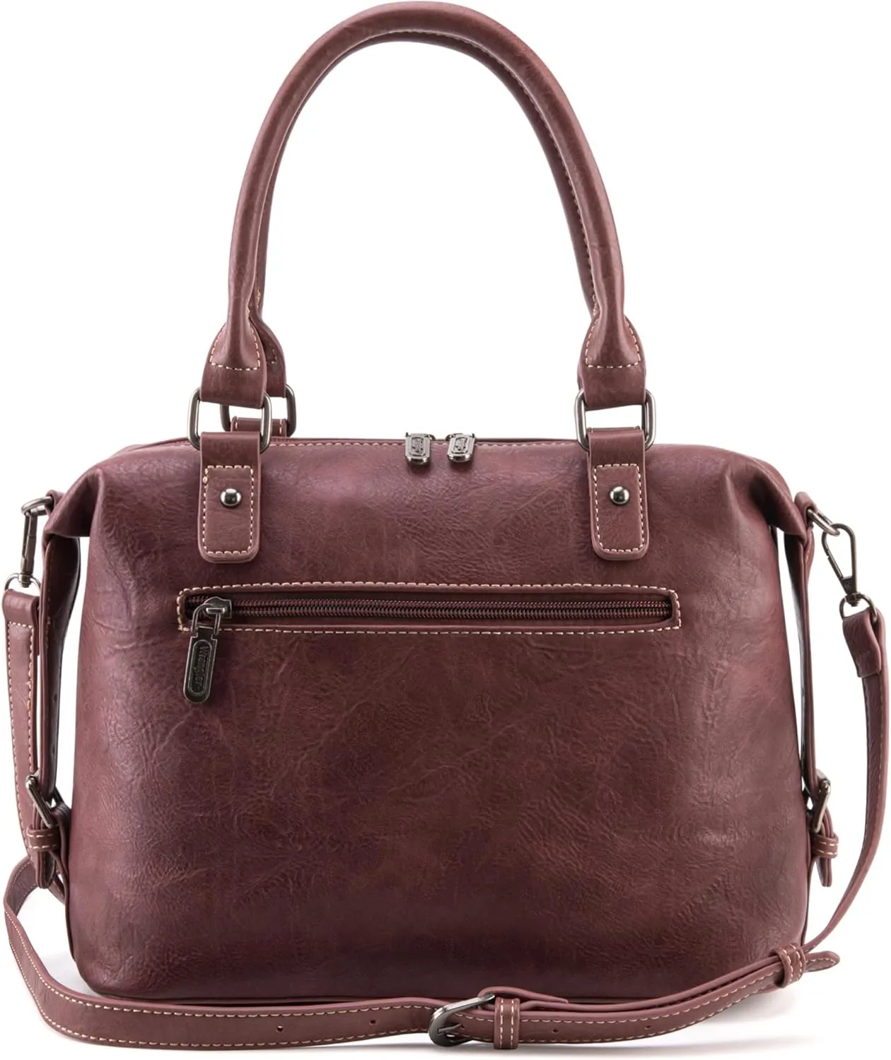 Wrangler Doctor Bag Top Handle Purse Hobo Shoulder Barrel Satchel Handbags for Women